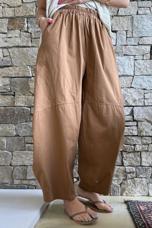 Paloma Classic Barrel Pant Hazelnut